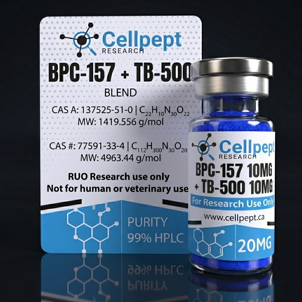 BPC-157 10mg + TB-500 10mg blend 20mg